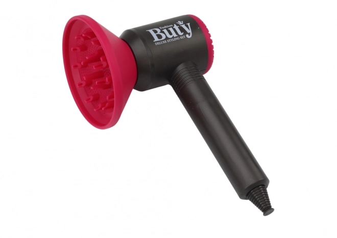 Toy Hair Dryer for Kids with Diffuser and Styling Features