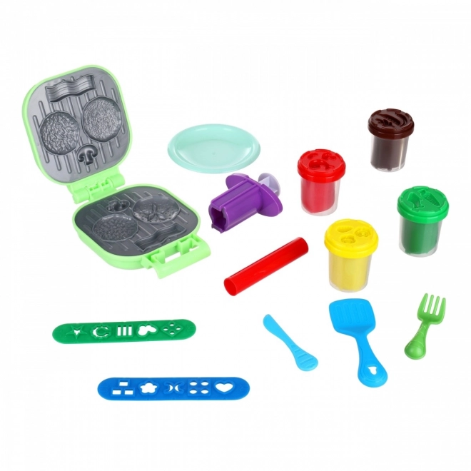 Play Dough Burger Set