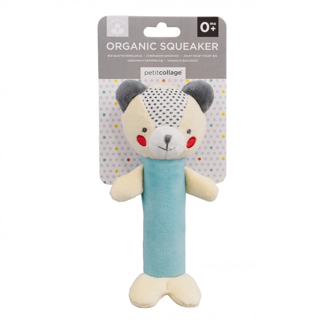 Squeaky Bear Rattle by Petit Collage