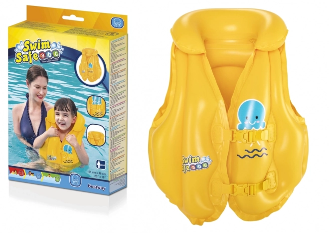 Inflatable Swimming Training Vest for Kids