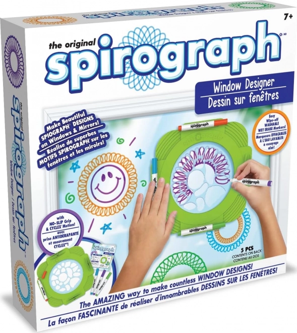 Spirograph Window Decoration Kit