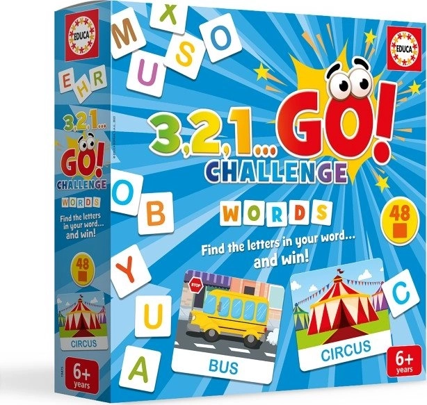 Gra Educa 3,2,1… Go! Challenge Słowa angielski