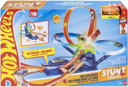 Hot Wheels Stunt Baan Luchtbotsing