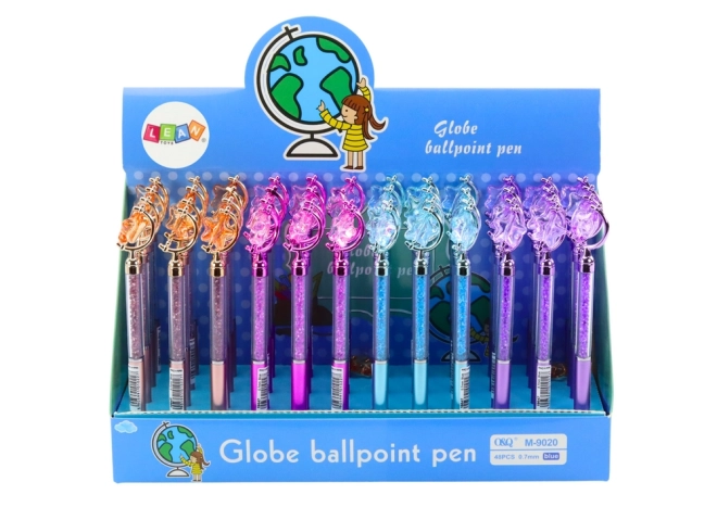 Pen With Spinning Star and Sparkling Gems