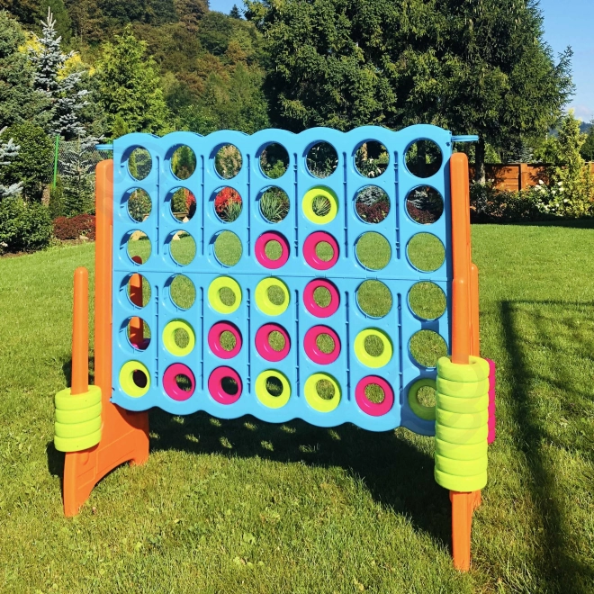 Feber Mega 4 Strategisches Spiel für den Garten