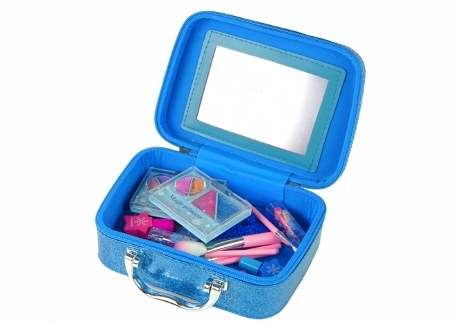 Beauty Set with Blue Vanity Case