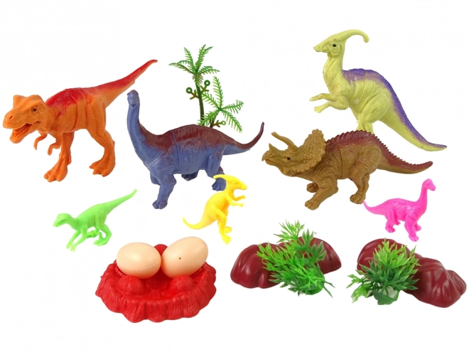 Dinosaur Figurine Set with Accessories