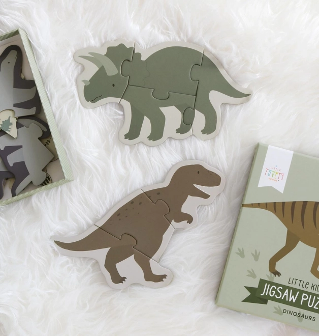 Dinosaur Puzzle Set by A Little Lovely Company