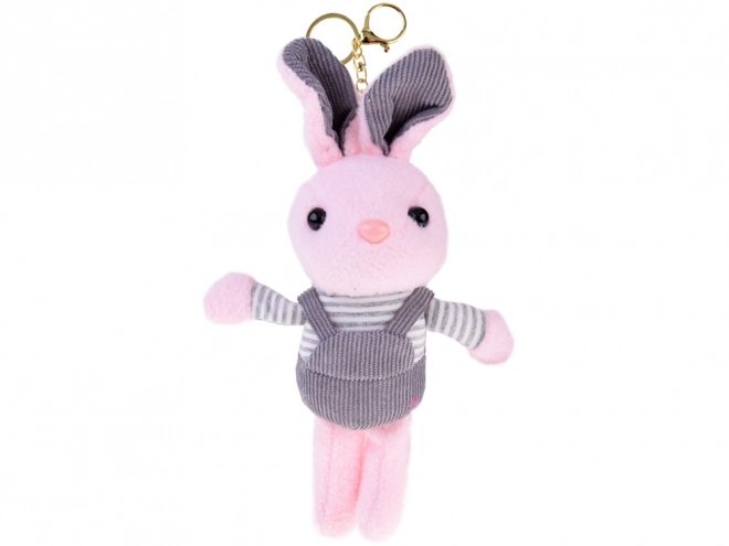 Plush Rabbit Toy with Corduroy Overalls