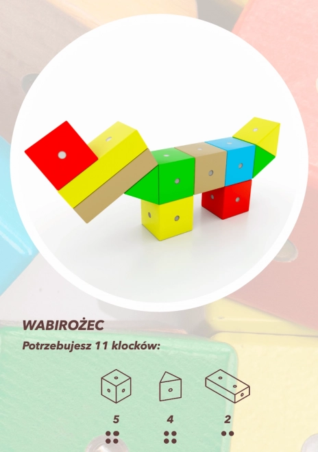 Wooden Magnetic Blocks Wabi