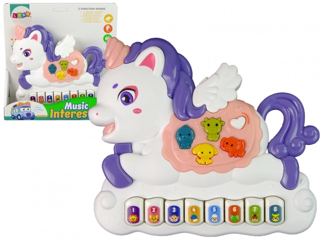 Interactive Unicorn Piano for Kids