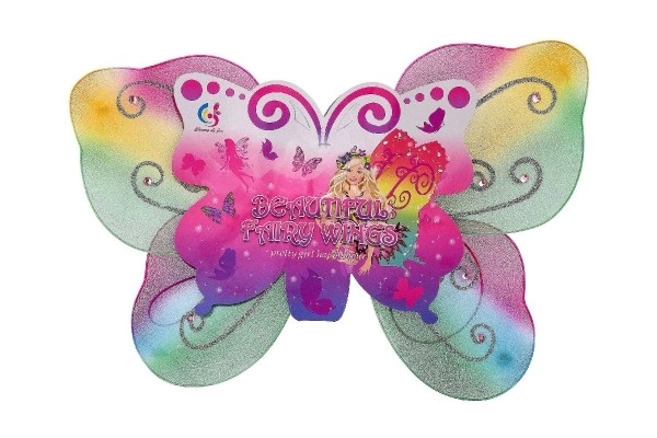 Butterfly Wings Nylon 44x32cm Carnival