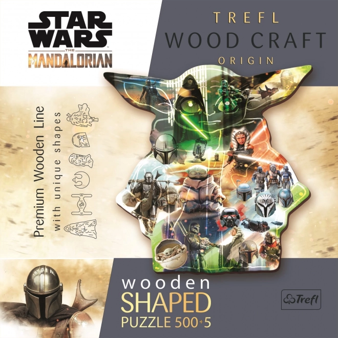 Trefl Wooden Puzzle The Mandalorian: Mysterious Grogu