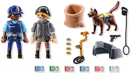 Playmobil Search with Police Dog