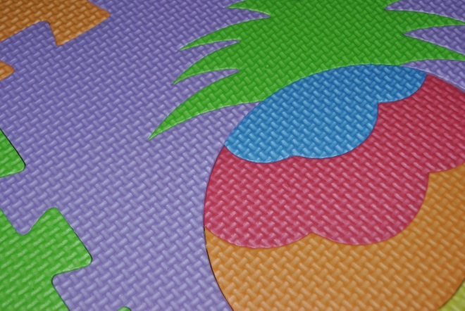 Foam Puzzle Fruit Design