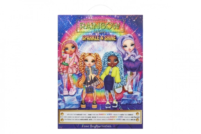 Rainbow High Sparkle & Shine Fashion Doll - Violet