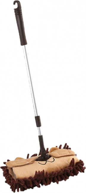 Kinder mop met telescopische steel Diertje Bruin