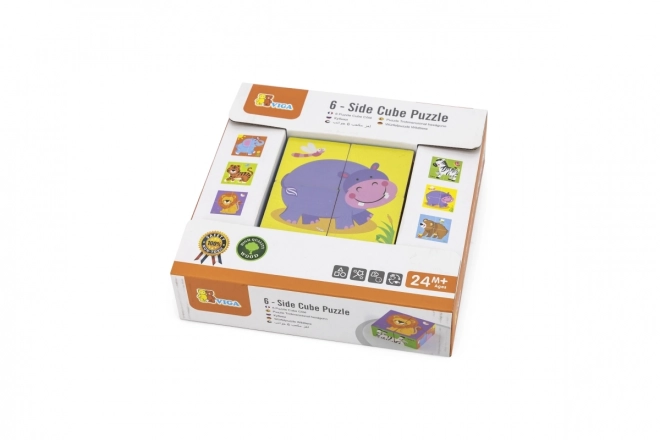 Wooden Animal Blocks Set