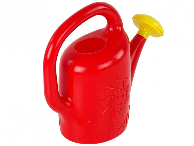 Sunny Red Watering Can