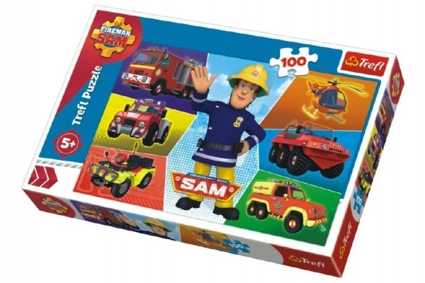 Fireman Sam Vehicles Puzzle 100 Pieces