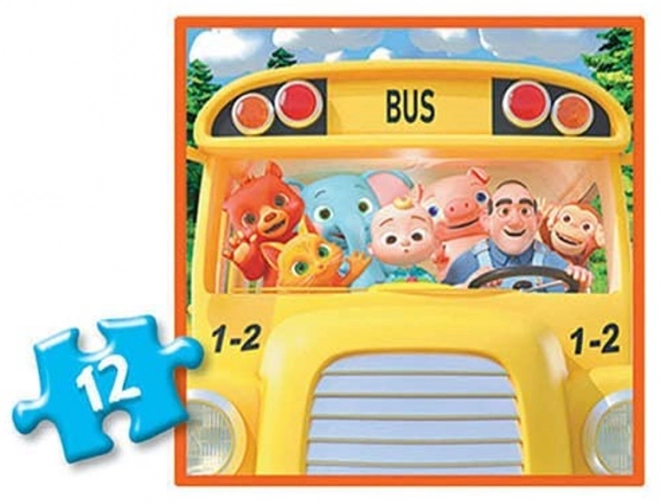 Cocomelon Progressive Puzzle Set by Educa