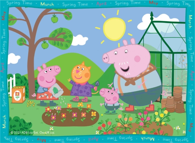 Progressive Peppa Pig Puzzles