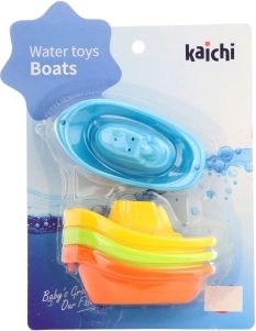Plastic toy boats for water – set of 4