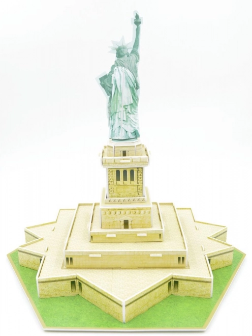 3D Statue of Liberty Puzzle for Kids