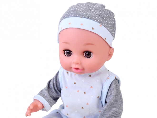 Interactive Baby Doll with Pacifier and Accessories