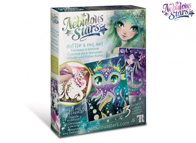 Nebulous Stars Glitter Painting Set