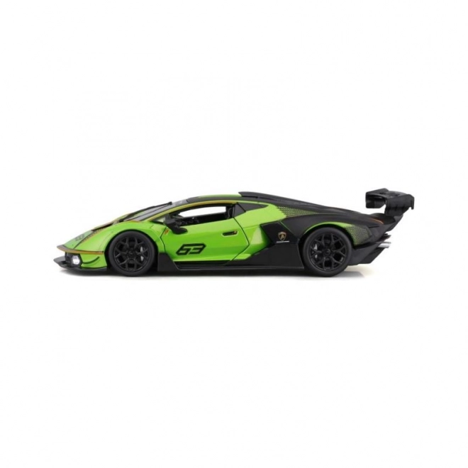 Bburago Lamborghini Essenza SCV12 Green Model Car