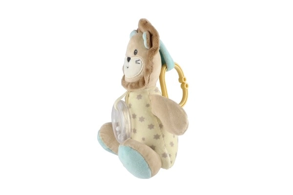 Musical Plush Lion Rattle Toy for Babies