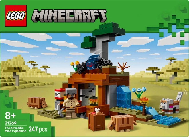 Lego Minecraft Expedition to the Armadillo Mine