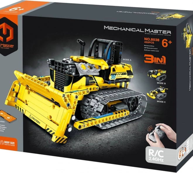 iM.MASTER programabilni set za sestavljanje 3v1 – RC gradbeni stroj, 452 delov