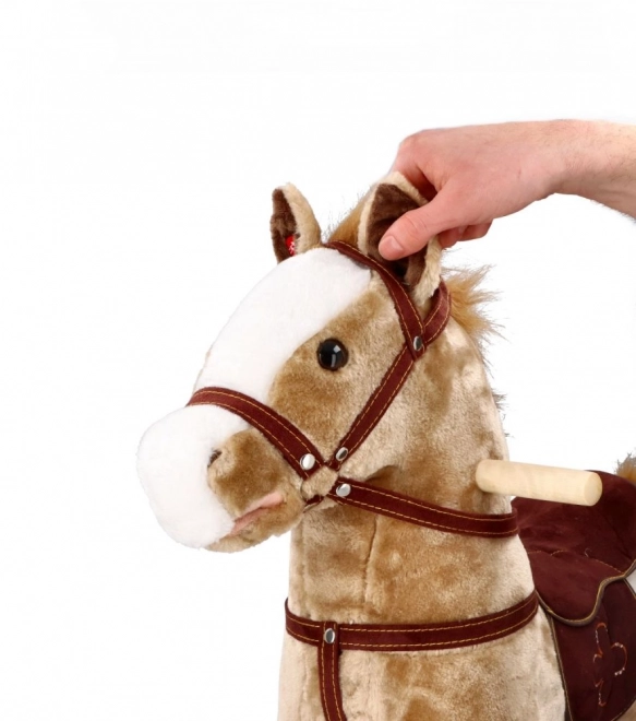 Rocking Horse Mustang with Wheels