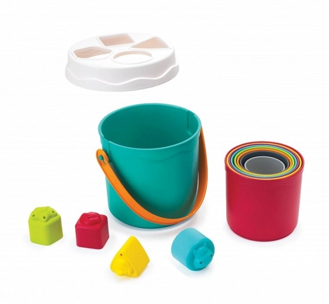 Colorful Cup Stacking Tower Set