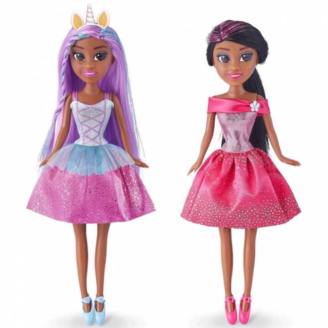 Princess and Unicorn Doll Set - Sparkle Kingdom