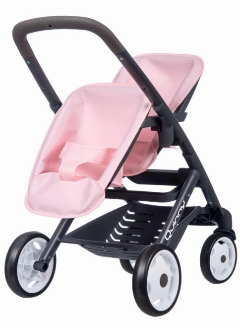 Light Pink Twin Doll Stroller Maxi Cosi