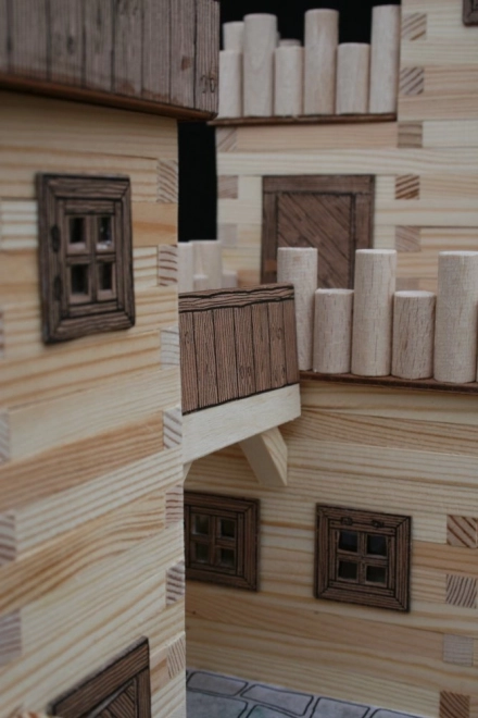 Wooden Castle Model Kit Walachia