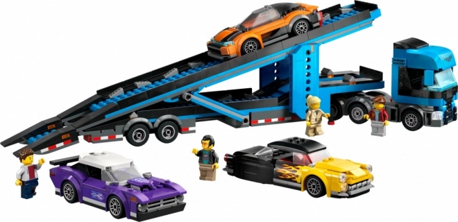 Car Transporter with Sports Cars by LEGO City