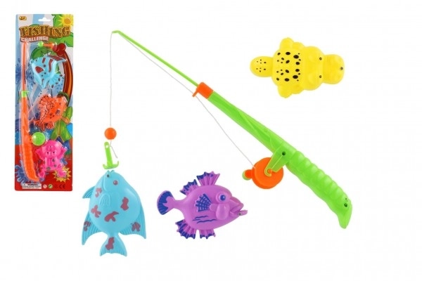 Magnetic Fishing Game Set with Rod