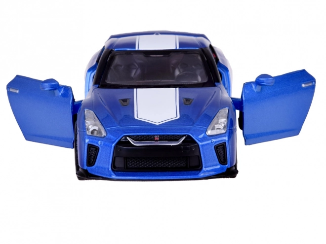 Auto in metallo Nissan GT-R 1:32 con porte apribili