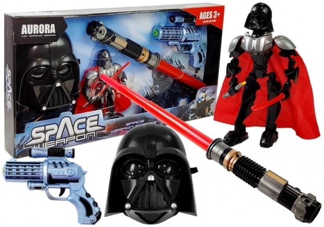 cosmic warrior toy set with lights and sounds