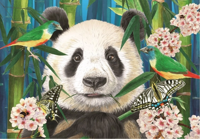 Puzzle Panda in Paradise 260 Pieces