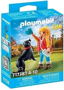 Girl with Shepherd Dog PLAYMOBIL