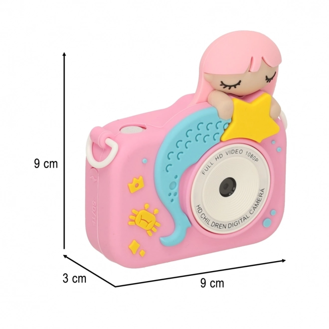 Digital camera for kids pink