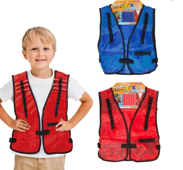 Kids Tactical Vest with Foam Darts