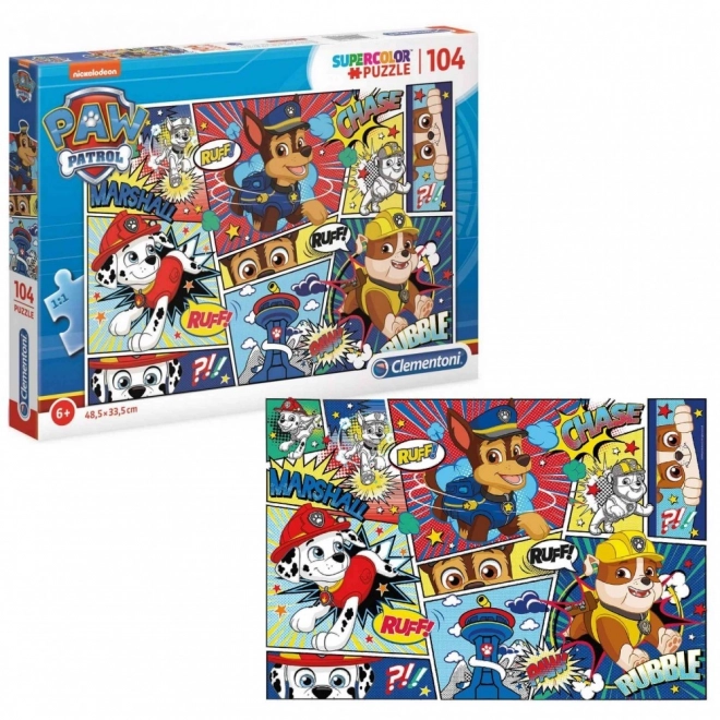 CLEMENTONI Paw Patrol Puzzle 104 Pieces