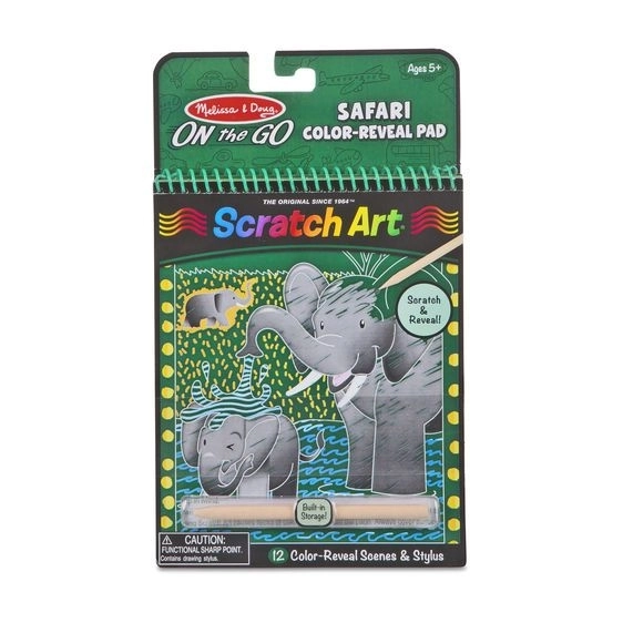 Safari Scratch Art