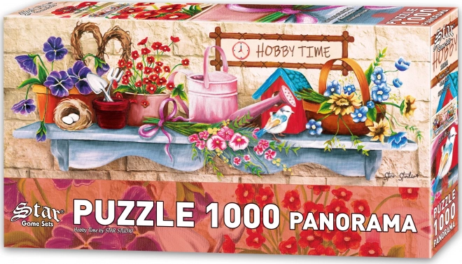 Star Hobbies Time Panoramic Jigsaw Puzzle 1000 Pieces